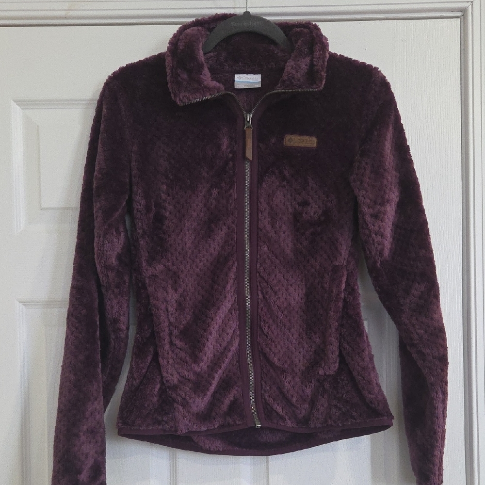 Columbia Women's Deep Purple Teddy Jacket